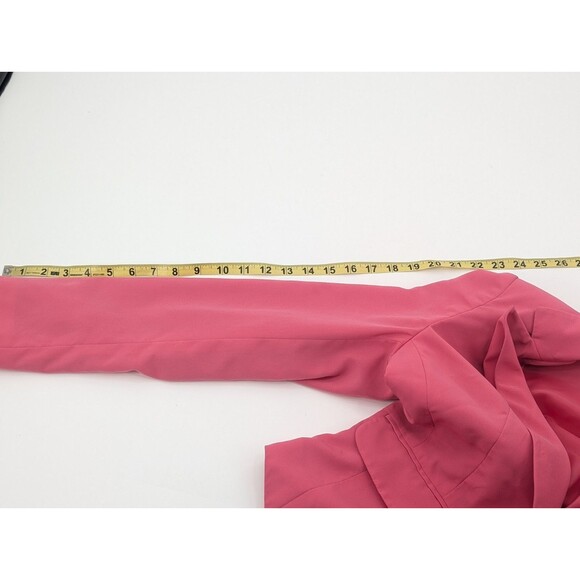 Bisou Bisou Michele Bohbot Hot Pink Blazer Hook & Eye Jacket Womens Size Small - Picture 6 of 7